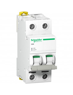 Interrupteur-sectionneur Acti9 iSW 2 Pôles 63A 415VAC SCHNEIDER A9S65263 2