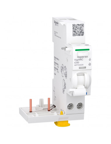 Acti9 Active iC60 module détecteur arc différentiel 30mA ASI 2P 25A SCHNEIDER A9TYA4225