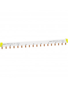 Acti9 iC60 peigne de raccordement à dents 2P 100A 18 modules de 18mm SCHNEIDER A9XPH218