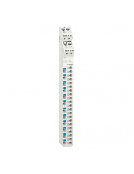 Acti9 Vdis répartiteur vertical 125A 250/440V 33 points de connexion SCHNEIDER A9XPK707