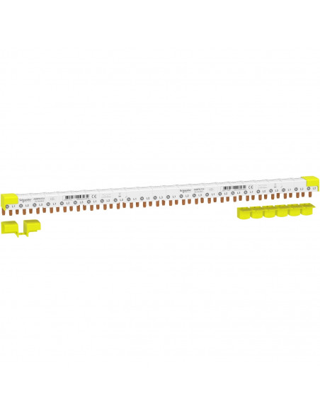 Acti9 iDT40 peigne 3P+N 24 modules de 18mm 80A SCHNEIDER A9XPN724