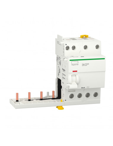 Acti9 iTG40 module différentiel Vigi tête de groupe 4P 40A 30mA type AC SCHNEIDER A9Y12440