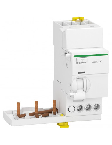 Acti9 iDT40 module différentiel Vigi départ iDT40 3P 25A 30mA type A SI SCHNEIDER A9Y64325