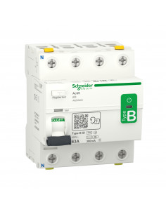 Acti9 iID interrupteur différentiel 4 Pôles 63A 300mA type B SI 400V SCHNEIDER A9Z65463 2