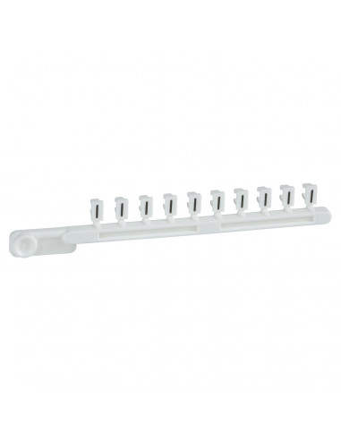 AB1 repère encliquetable blanc 25 bandes de 10 caractère I SCHNEIDER AB1GI