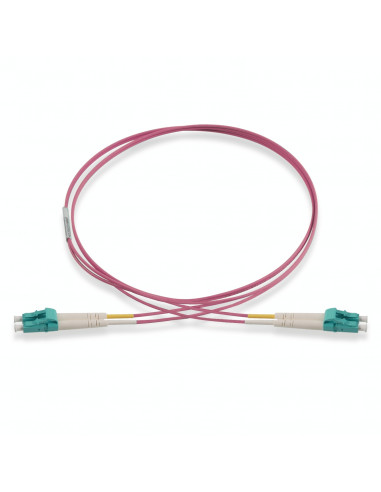Actassi FL-C jarretière OM4 50/125µm conn. LCd-LCd sans halogène 2m SCHNEIDER ACTFP2L1M45M20