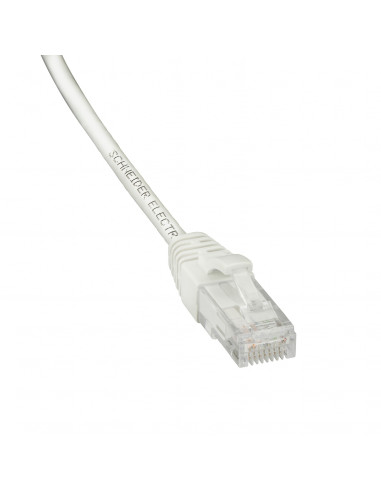 Actassi cordon CL-MNC F/UTP 4 paires cat. 6 LSZH 2 mètres blanc SCHNEIDER ACTPC6FULS20WE