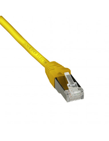 Actassi cordon CL-MNC F/UTP 4 paires cat. 6 LSZH 5 mètres jaune SCHNEIDER ACTPC6FULS50YL
