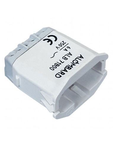 Multifix DCL connecteur + obturateur à clipser sur couvercle DCL SCHNEIDER ALB71800