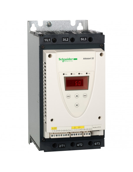 Altistart ATS22 démarreur progressif 3 phases contrôle 88A 230V à 440V SCHNEIDER ATS22D88Q
