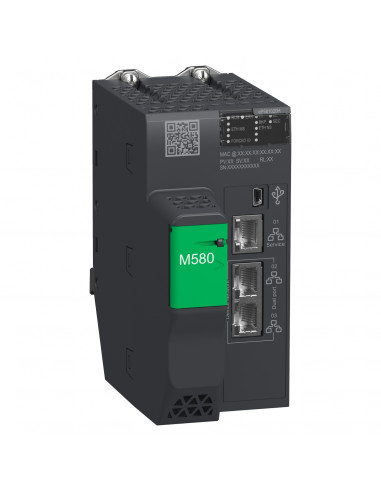 Modicon M580 processeur 1024 E/S TOR 256 E/S ANA 3 Ethernet std durci SCHNEIDER BMEP581020H