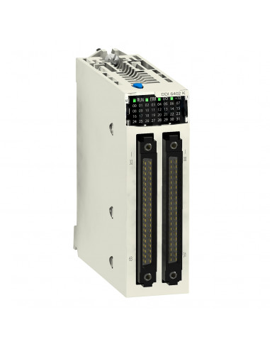 Modicon X80 module 64 entrées TOR 24Vcc SCHNEIDER BMXDDI6402K