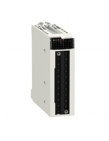 Modicon X80 module 8 entrées / 8 sorties TOR 24Vcc relais SCHNEIDER BMXDDM16025