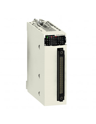 Modicon X80 module 16 entrées / 16 sorties TOR 24Vcc statique SCHNEIDER BMXDDM3202K