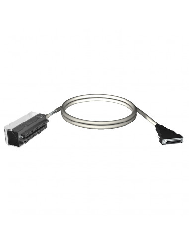 Modicon X80 cordon connecteur 20 contacts connecteur SUB-D25 1,5m SCHNEIDER BMXFTA152