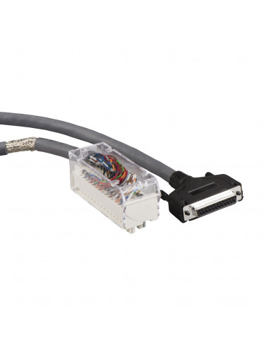 Modicon X80 cordon connecteur 28 contacts connecteur SUB-D25 3m SCHNEIDER BMXFTA300