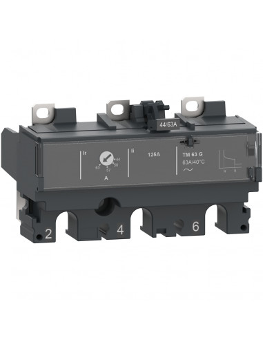 ComPacT NSX déclencheur thermique-magnétique TM-G 80A 3P3D pour NSX100 SCHNEIDER C103MG080