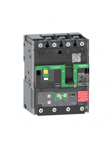 ComPacT NSXmF disj Vigi MicroLogic 4.1 25A 3P3D 36kA borne à cosses SCHNEIDER C11F34V025B
