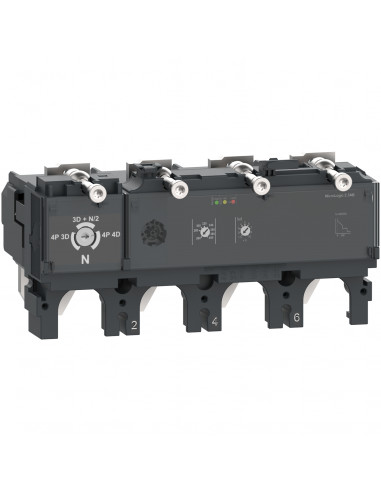 ComPacT NSX déclencheur MicroLogic 2.3 AB 400A 4P4D pour NSX400-630 SCHNEIDER C4042B400