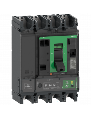 ComPacT NSX400F disjoncteur Vigi MicroLogic 4.3AB 400A 4P4D 36kA fixe SCHNEIDER C40F44B400