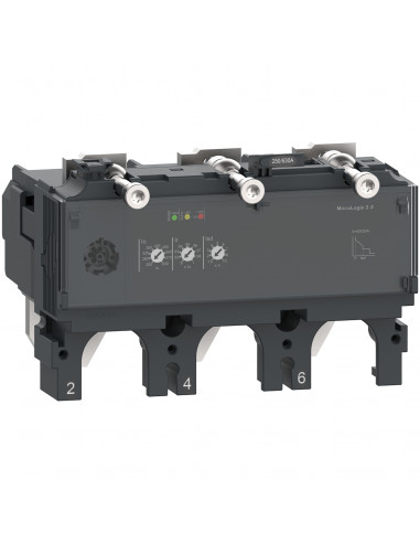 ComPacT NSX déclencheur MicroLogic 2.3 630A 3P3D pour NSX630 SCHNEIDER C6332D630