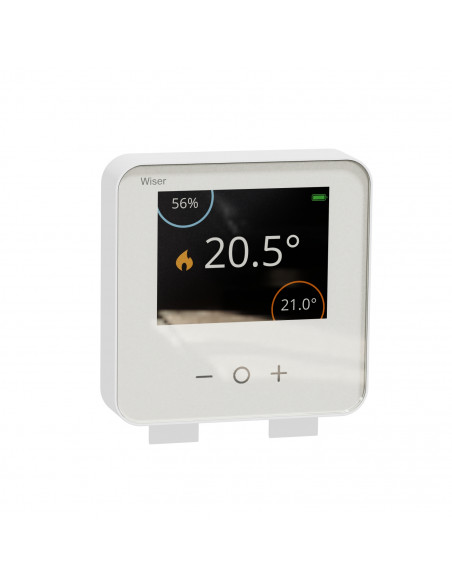 Wiser Thermostat mural à piles SCHNEIDER CCTFR6400