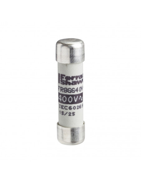 TeSys DF cartouche fusible NFC 10x38mm cylindrique gG 16A sans voyant SCHNEIDER DF2CN16