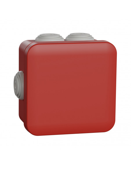 Boite derivation rouge 80x80x45 SCHNEIDER ENN05164