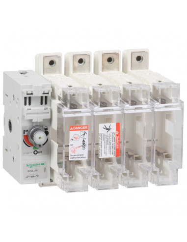 TeSys GS Interrupteur sect fusible 4x 160a 00 SCHNEIDER GS2LLG4