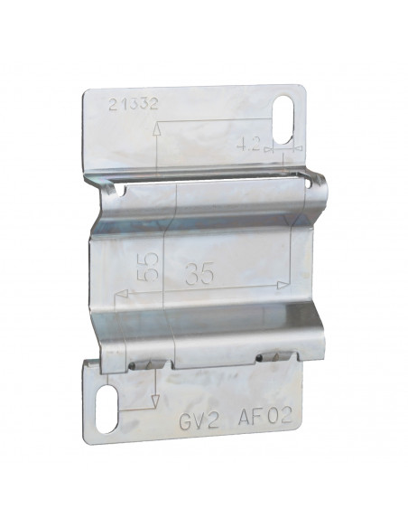 TeSys GV platine adaptateur fixation sur panneau pour disj. moteur GV2 SCHNEIDER GV2AF02