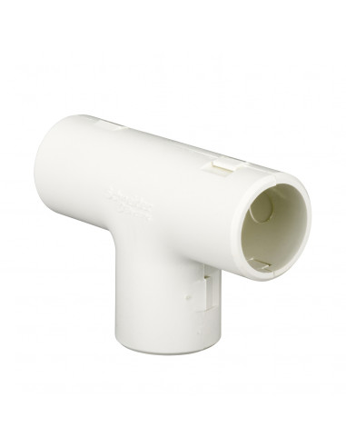 Mureva Tube té pour conduit rigide Ø20mm blanc polaire SCHNEIDER IMT44920