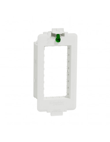 Unica System+ Support d'appareillage pour boîtier sol M et L 4mod lot de 5 SCHNEIDER INS52150