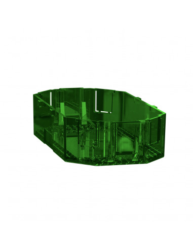 Unica System+ Boîte de fond pour support appareillage M/L 4mod lot de 10 SCHNEIDER INS52153