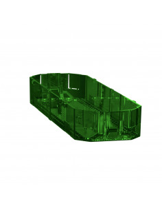 Unica System+ Boîte de fond pour support appareillage L -2x4mod lot de 10 SCHNEIDER INS52154