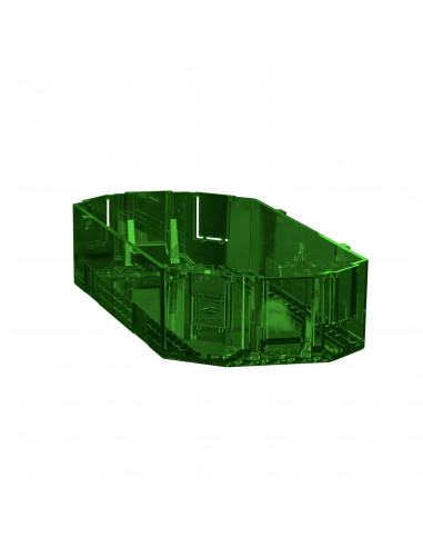 Unica System+ Boîte de fond pour support appareillage XL 6mod lot de 10 SCHNEIDER INS52155