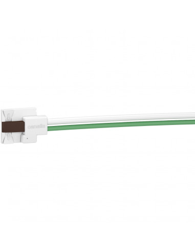 Canalis KB connecteur dérivation 16A L3+N+PE+bus cable 2m SCHNEIDER KBC16DCS302T