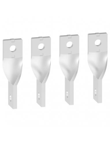 Bornes d'extension Edgwise pour TeSys G265-500 4 pôles SCHNEIDER LA9G4632