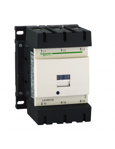 TeSys LC1D contacteur 3P AC-3 440V 115A bobine 110Vca SCHNEIDER LC1D115F7
