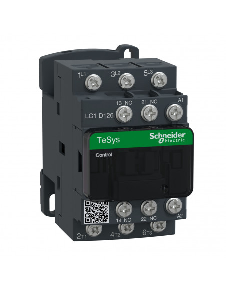 TeSys LC1D contacteur 3P AC-3 440V 12A bobine 24Vca SCHNEIDER LC1D126B7