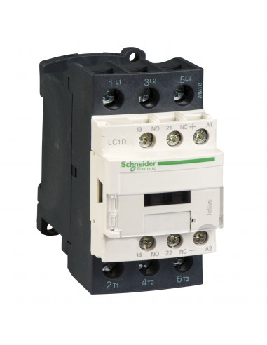 TeSys LC1D contacteur 3P AC-3 440V 25A bobine 24Vcc SCHNEIDER LC1D256BL