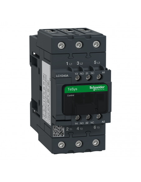 TeSys LC1D contacteur 3P AC-3 440V 40A bobine 120Vca SCHNEIDER LC1D40AG7