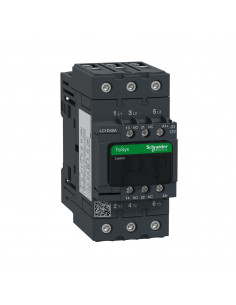 TeSys LC1D contacteur 3 Pôles AC-3 440V 40A bobine 12Vcc SCHNEIDER LC1D40AJD