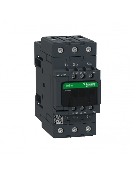 TeSys LC1D contacteur 3P AC-3 440V 40A bobine 220Vca SCHNEIDER LC1D40AM7