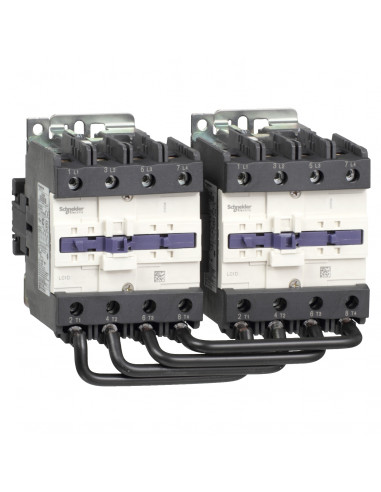 TeSys LC2D contacteur inverseur 4P 4F AC-1 440V 125A 220Vca 50Hz SCHNEIDER LC2D80004M5