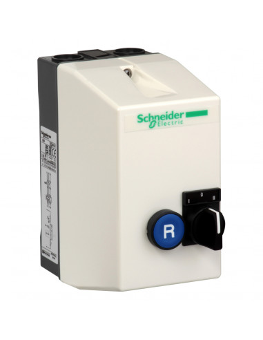 Démarreur en coffret TeSys LE1D 9A bobine 230Vca SCHNEIDER LE1D09P7A09