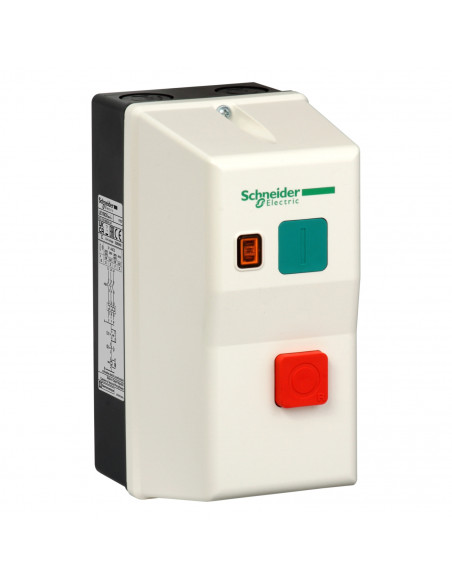 TeSys LE1M démarreur en coffret 8..11,5A bobine 380Vca SCHNEIDER LE1M35Q716