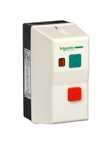 TeSys LE1M démarreur en coffret 1,2..1,8A bobine 400Vca SCHNEIDER LE1M35V707