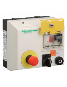 TeSys LG8K démarreur en coffret inverseur 6..10A bobine 380Vca SCHNEIDER LG8K09Q714
