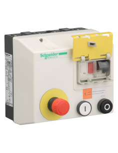 TeSys LJ7K démarreur coffret étanche 1 sens 1,5kW 380V commande 24V verrou SCHNEIDER LJ7K06Q708A29 2
