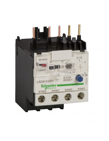 TeSys LR relais de protection thermique moteur 0,8..1,2A classe 10A SCHNEIDER LR2K0306